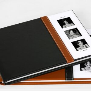 10-inch designer high-end leather book 20+2p